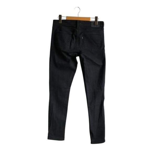 Levi’s 711 Skinny Black Wash Skinny Jeans Size 28 - Picture 7 of 13